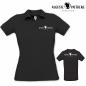 Preview: B&C Safran Piqué Polo Damen - APG Mosbach Since 1972
